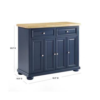 Crosley Madison Navy Kitchen Island KF30031ANV