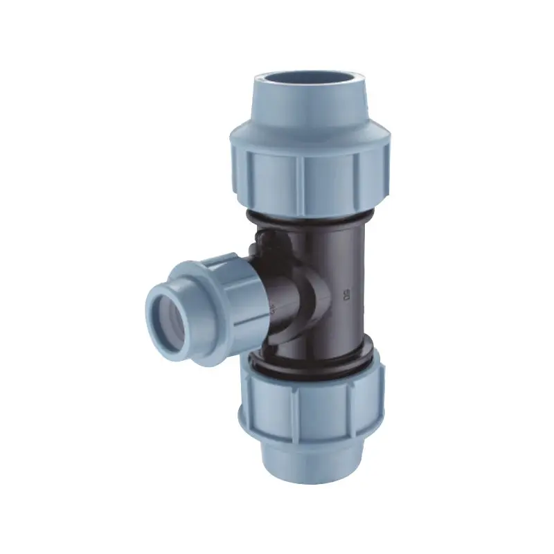 Size Italian Type Water Irrigation System PP Pipe Compression Fitting