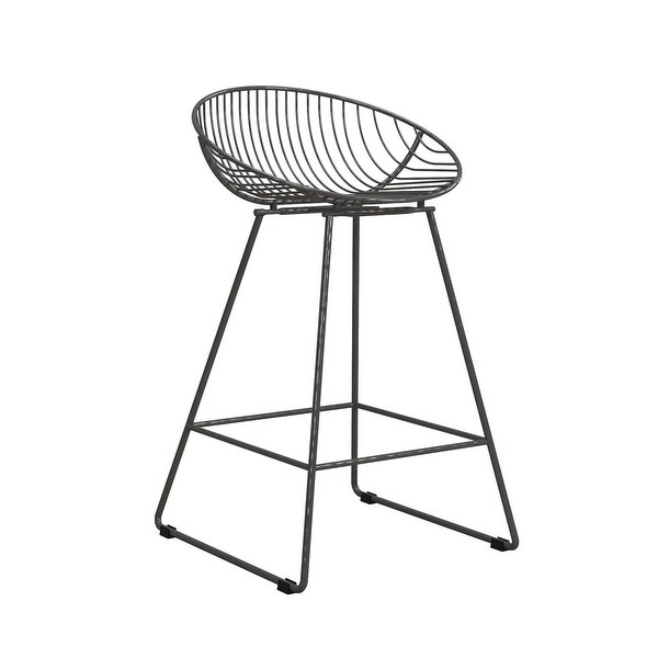 CosmoLiving by Cosmopolitan Ellis 24 inch Metal Counter Height Bar Stool