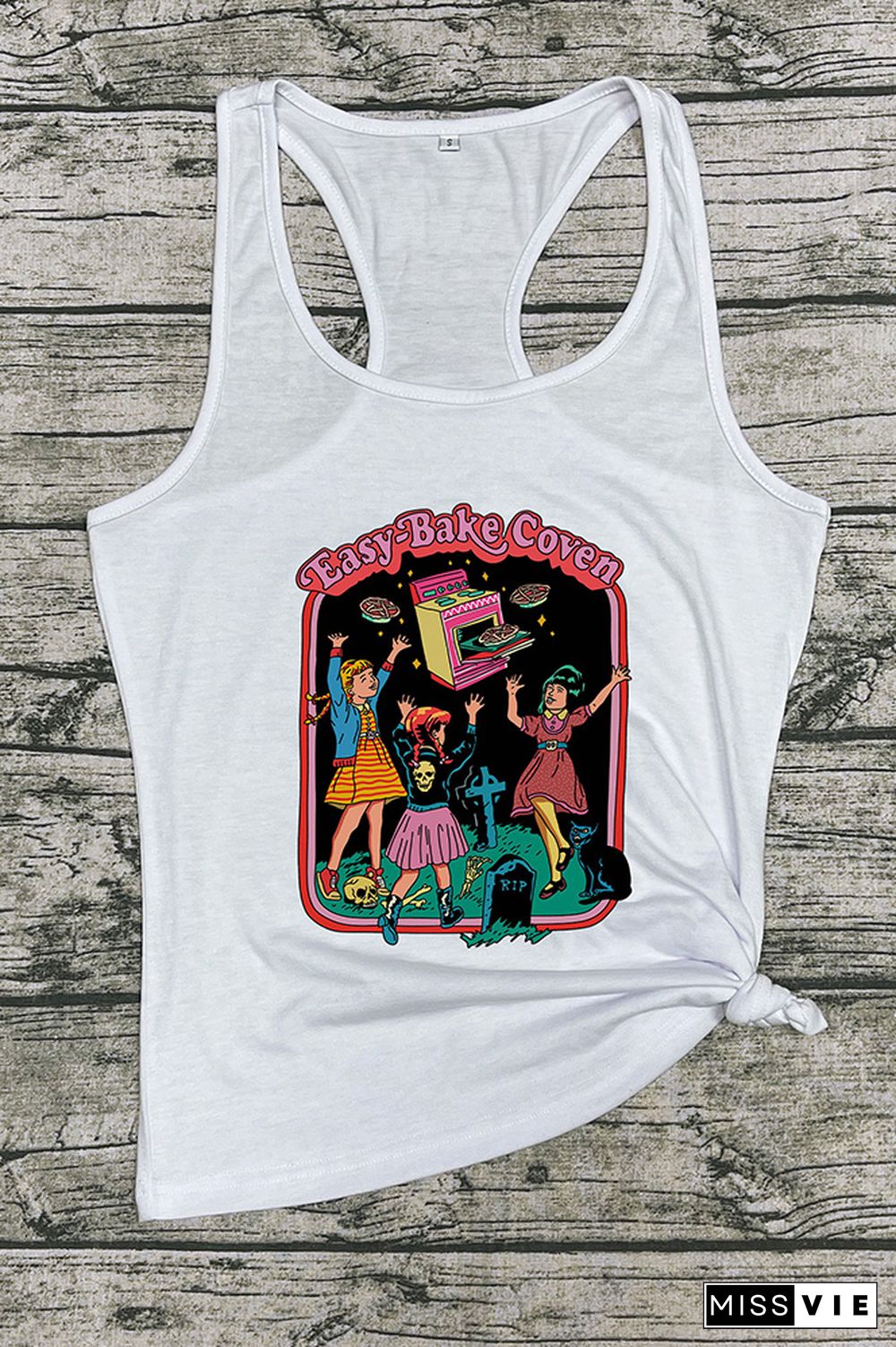 90s Horror Movie Fan Sleeveless Tank Top