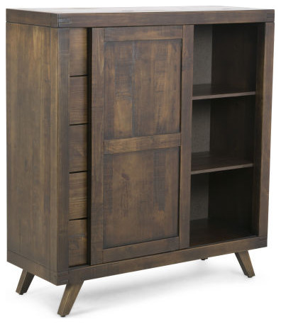 Pasco Gentleman  x27s Chest   Midcentury   Accent Chests And Cabinets   by Steve Silver  Houzz