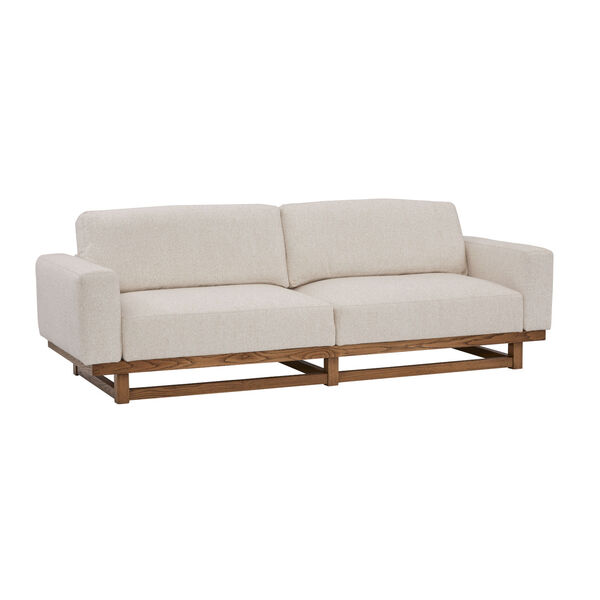 Floating Track Uph White Brown Sofa