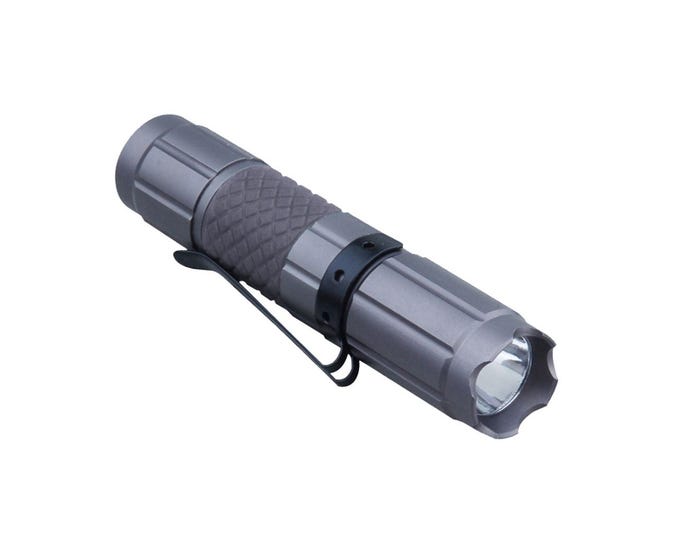 Ultra Performance 1AA Cree LED Aluminum Pocket Flashlight， 2 Pack - 12232