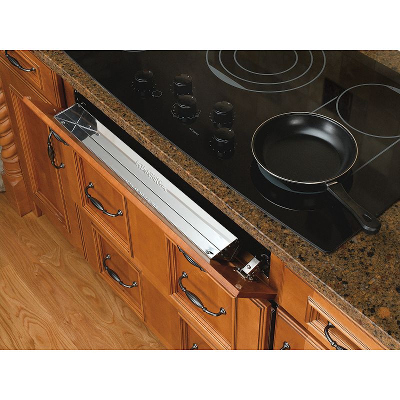 Rev-A-Shelf 25 Front Tip-Out Sink Tray Organizer for Kitchen Sink， 6541-25-52