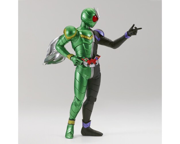 Banpresto Banpresto Kamen Rider W Hero x27 s Brave Statue Figure Kamen Rider W Cyclone Joker version B