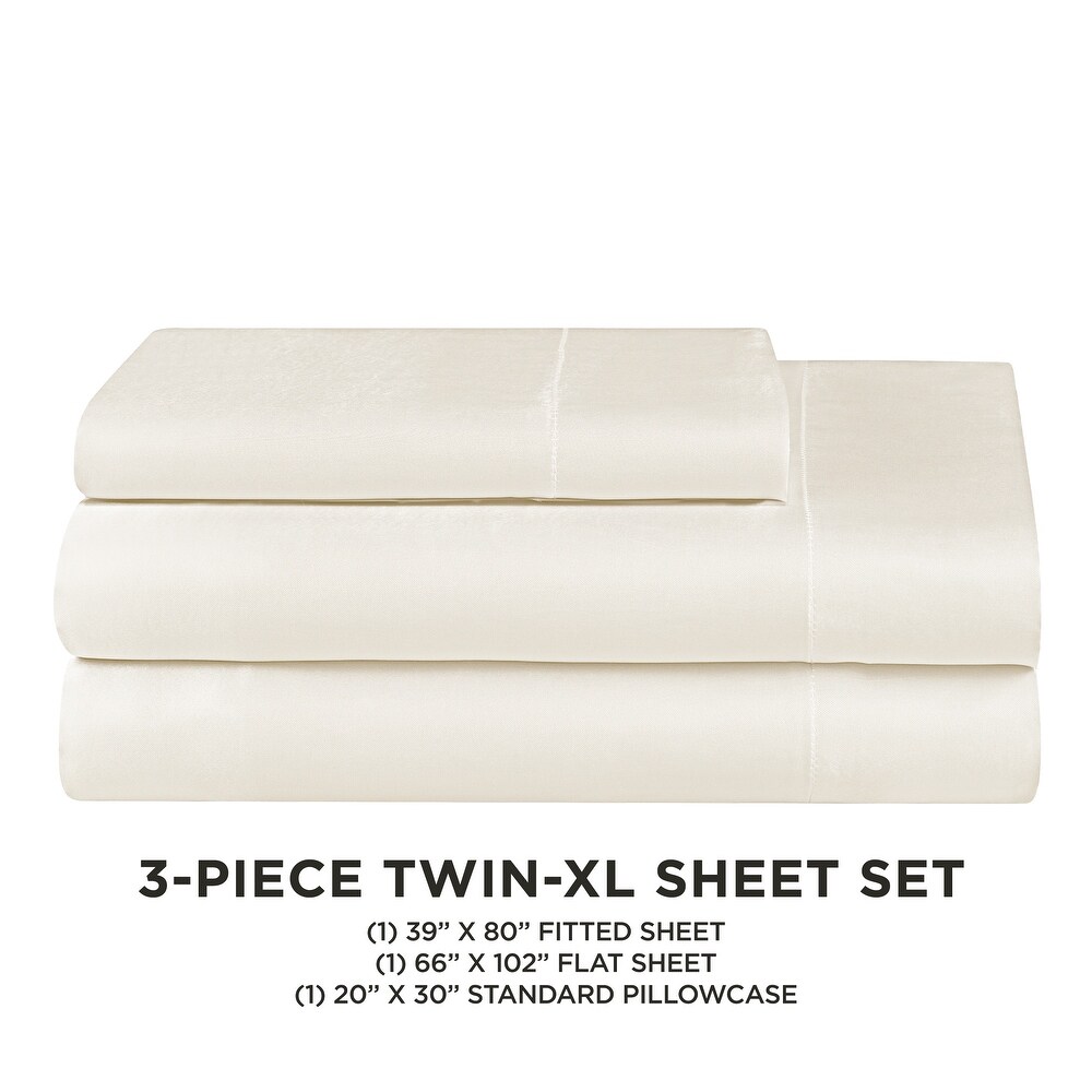 Juicy Couture Silky Satin Sheet Set
