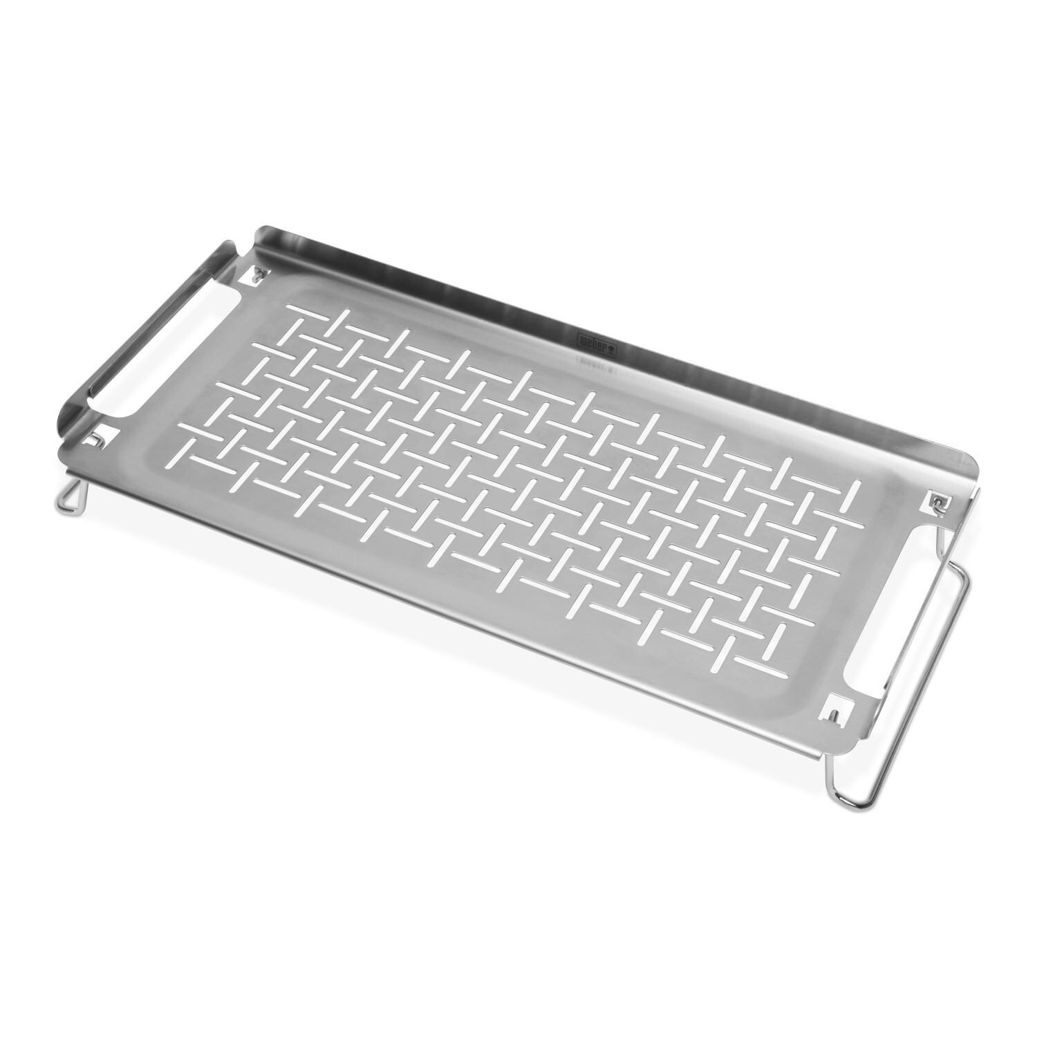 Weber 6784 Stainless Steel Griddle Keep Warm Rack