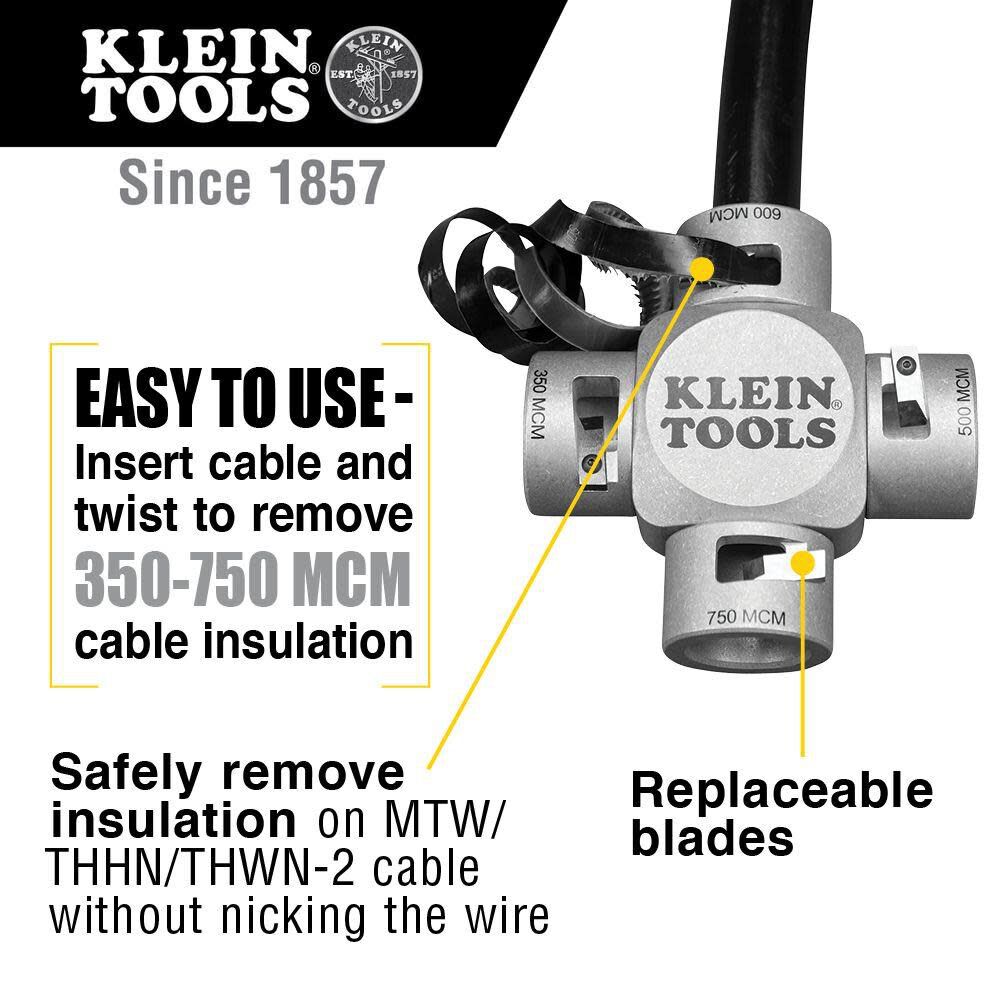 Klein Tools Large Cable Stripper (750-350 MCM) 21050 from Klein Tools