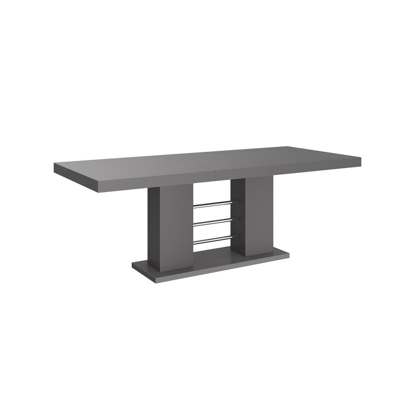 LINOSA High Gloss Dining Table with Extension