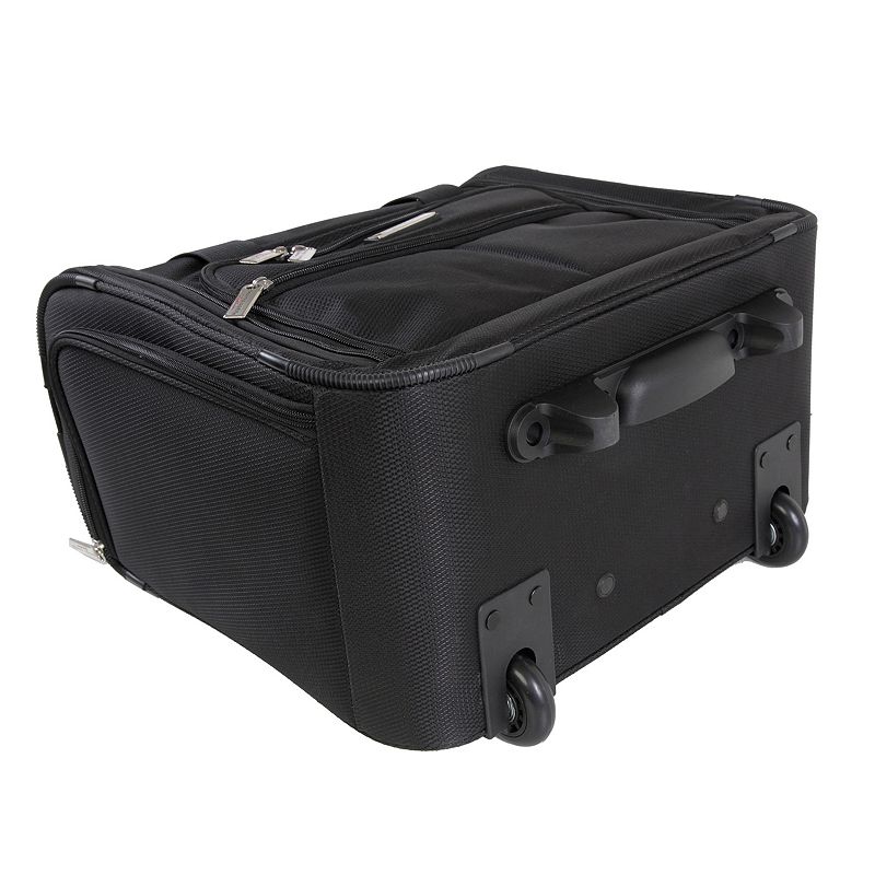 Pacific Coast Signature Underseat 15.5 Rolling Tote Carry-On Luggage