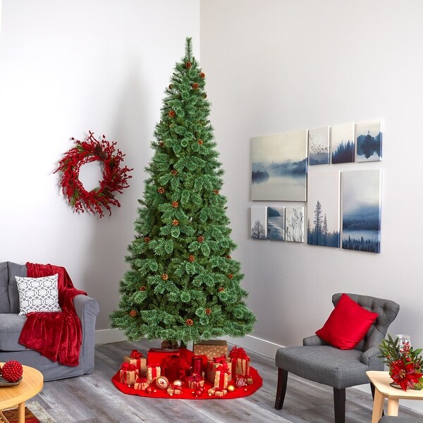 10' White Mountain Pine Artificial Christmas Tree