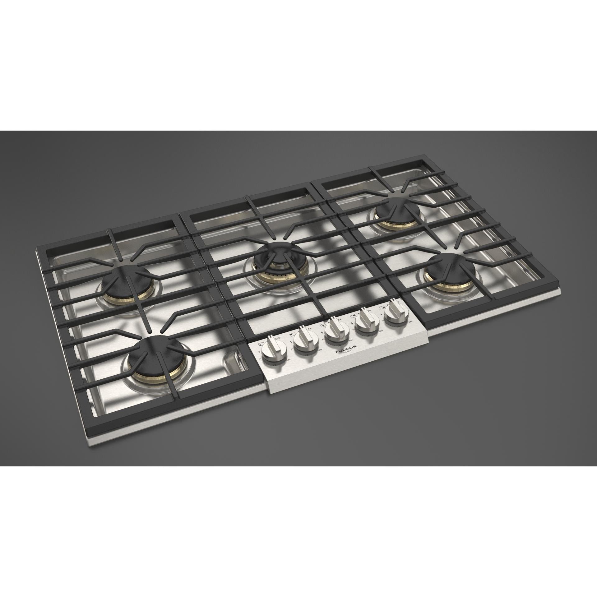 Fulgor Milano 36-inch Built-In Gas Cooktop F6PGK365S1