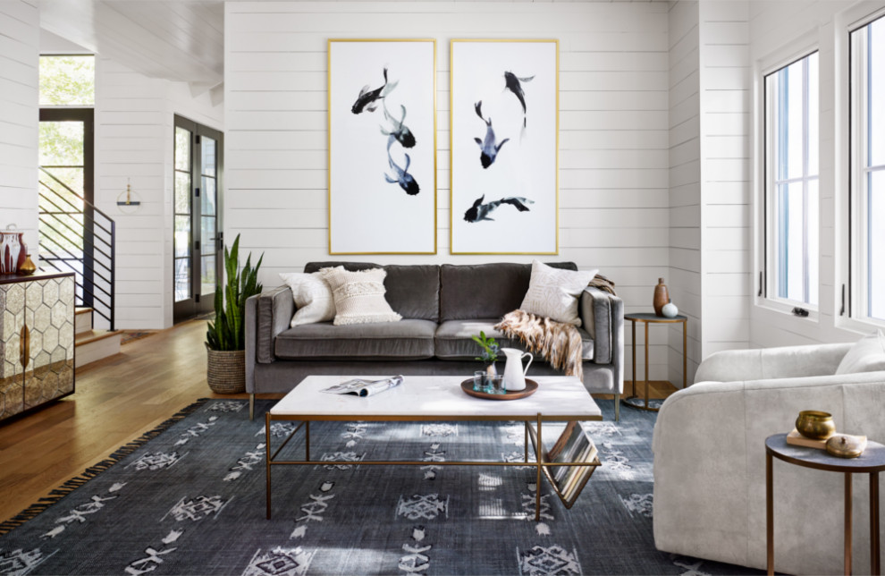 Flynn Coffee Table   Transitional   Coffee Tables   by Marco Polo Imports  Houzz