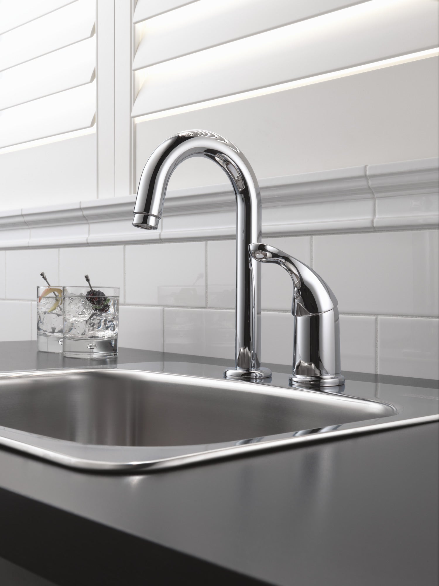 Single Handle Bar / Prep Faucet in Chrome 1903-DST