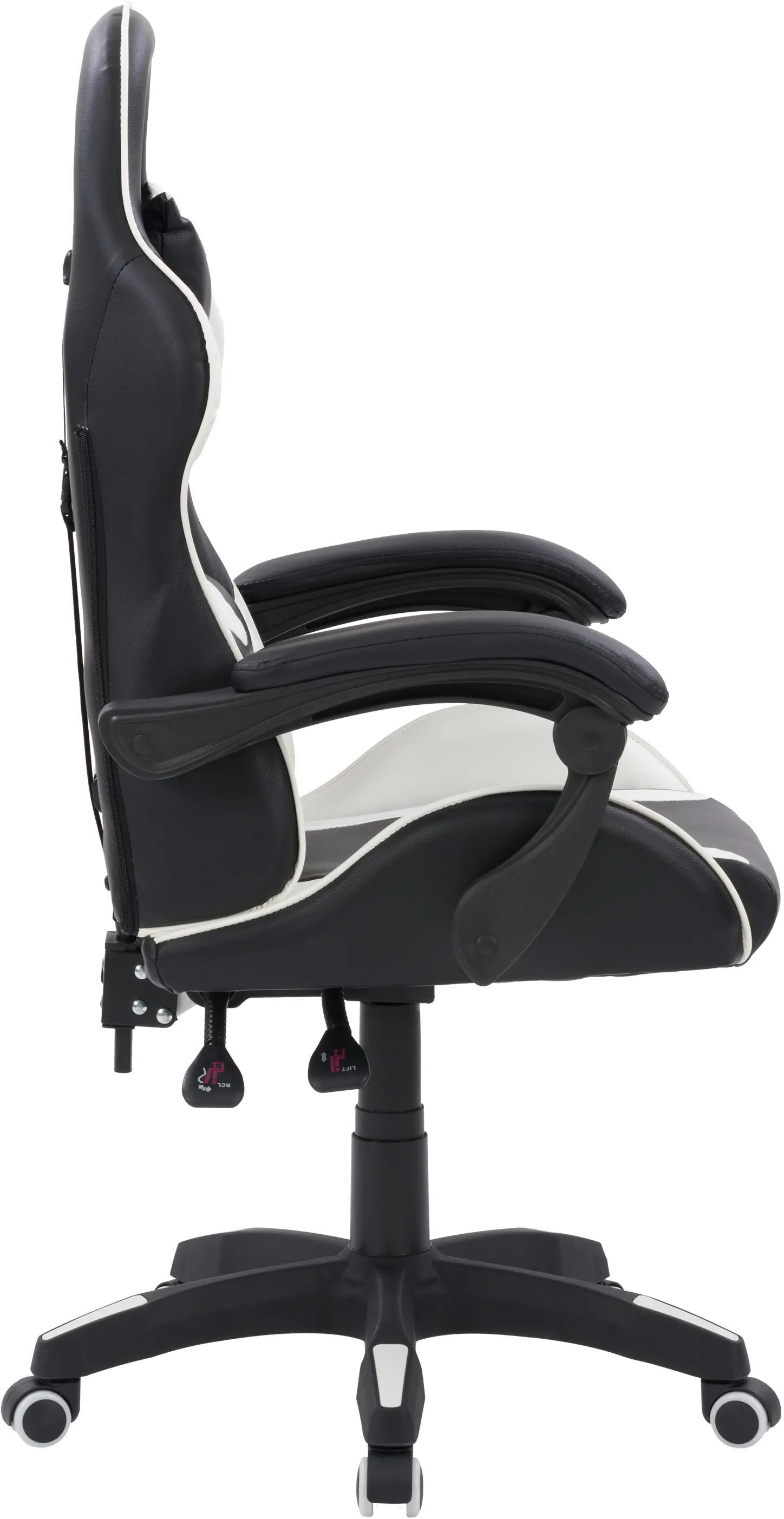 Ravagers Black and White Gaming Chair