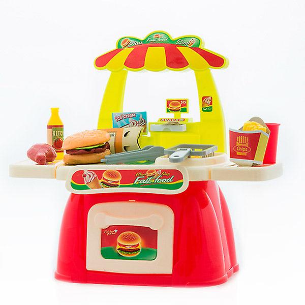 Fast food game with accessories