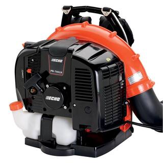 ECHO 214 MPH 535 CFM 63.3 cc Gas 2-Stroke Low Noise Backpack Leaf Blower with Tube Throttle PB-760LNT