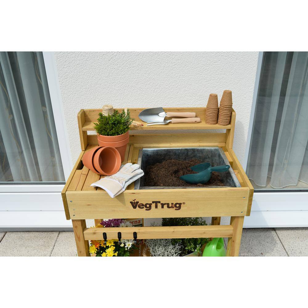 VegTrug Natural Deluxe Potting Bench DPT6008NUSA
