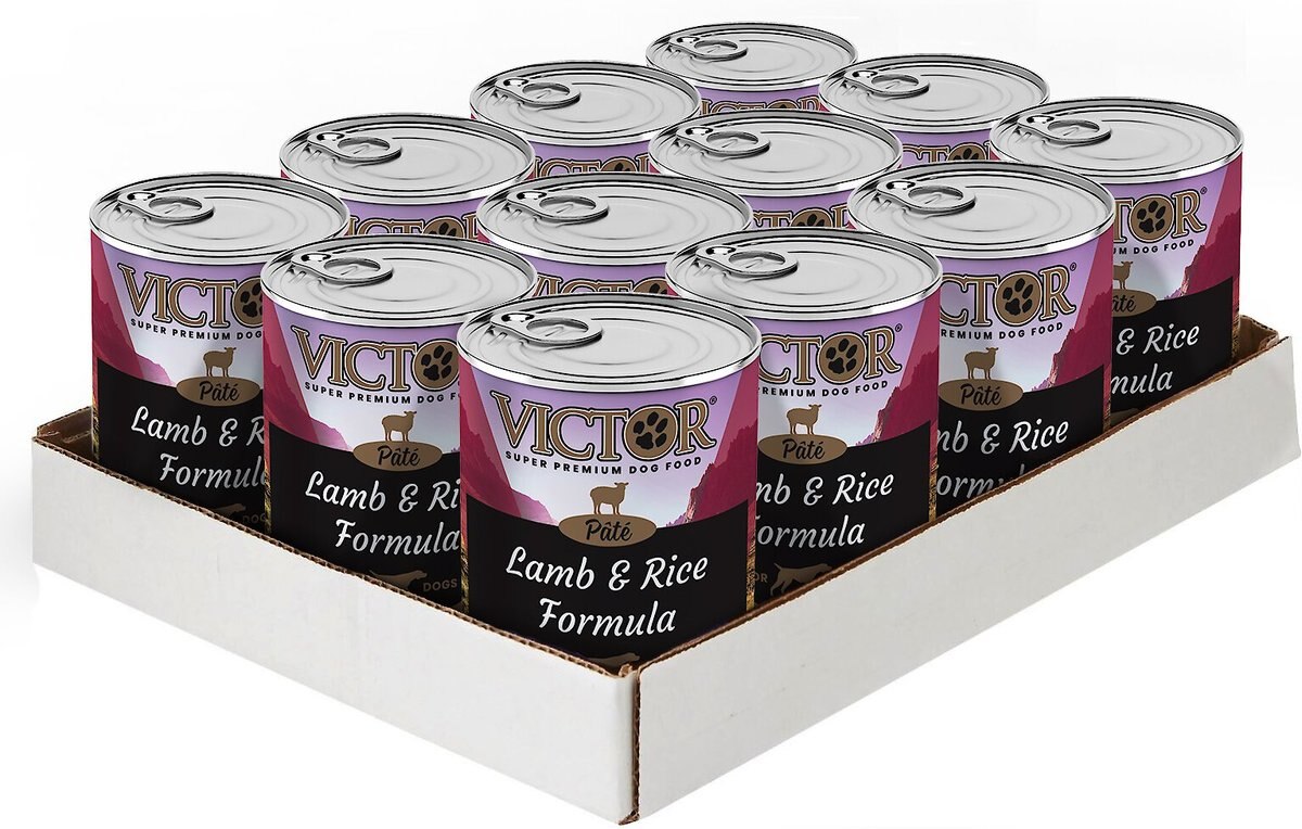 VICTOR Lamb and Rice Formula Paté Canned Dog Food