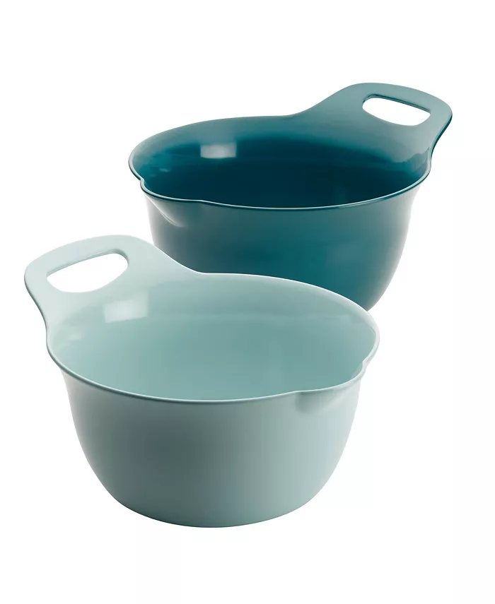 Rachael Ray Tools and Gadgets Nesting 2-Pc. 4-Qt. and 5-Qt. Mixing Bowl Set