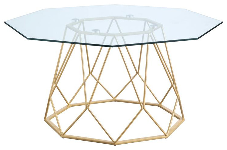 Furniture of America Growder Contemporary Glass Top Coffee Table in Sand Black   Contemporary   Coffee Tables   by Homesquare  Houzz