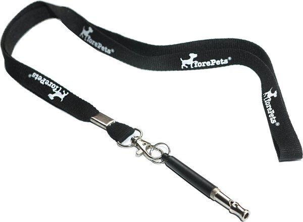 forePets Professional WhistCall Bark Control and Obedience Training Dog Whistle with Lanyard