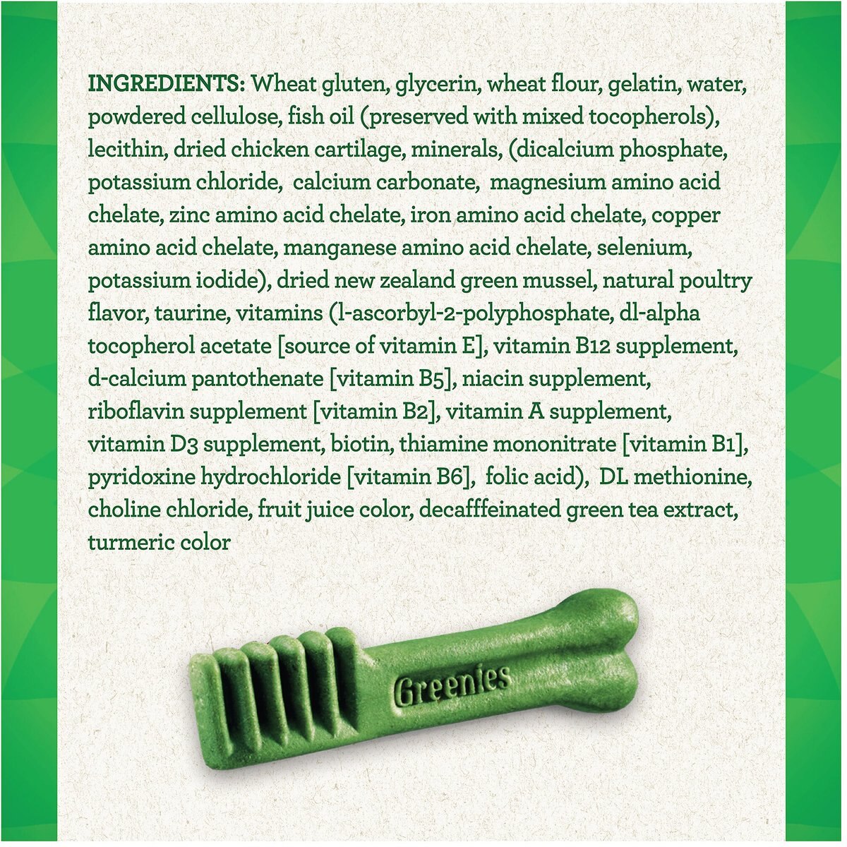 Greenies Aging Care Teenie Dental Dog Treats