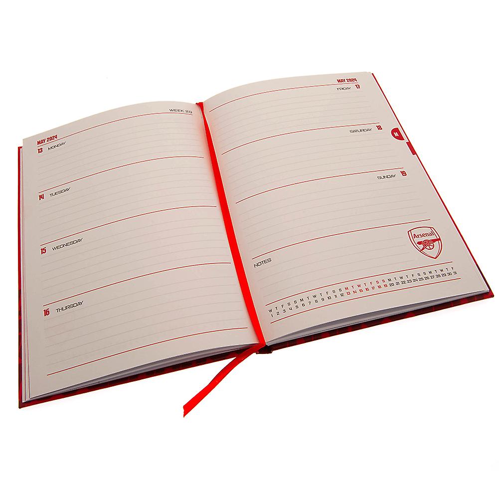 Arsenal FC 2024 Crest A5 Diary