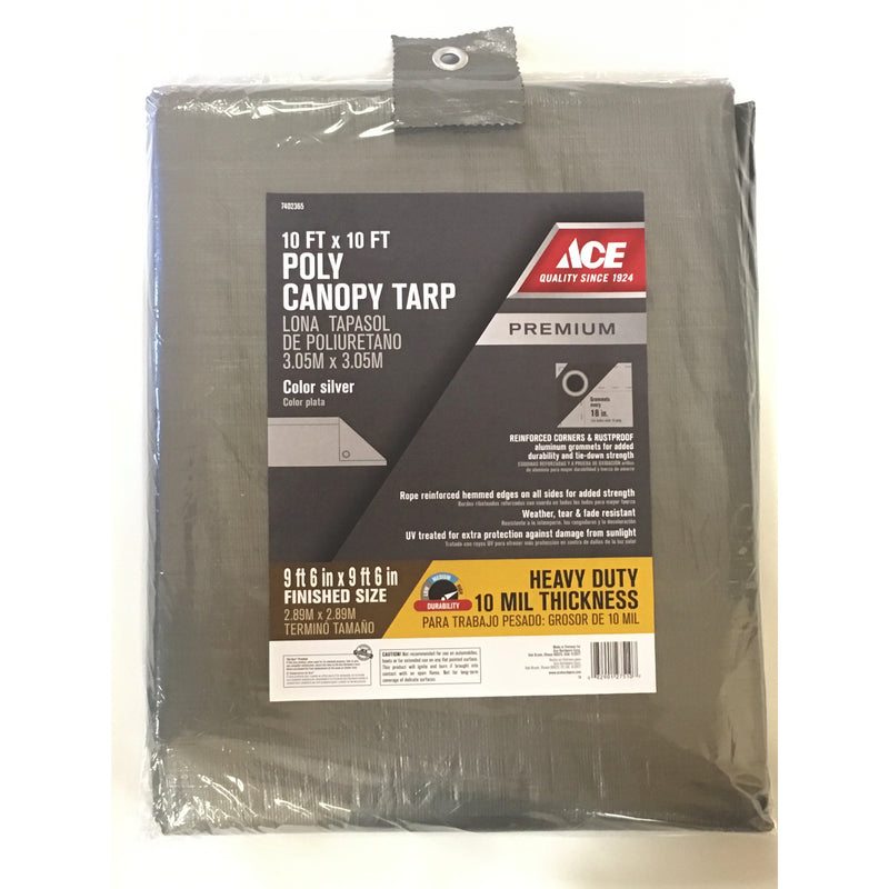 CNPY TARP HD 10'X10' SLV