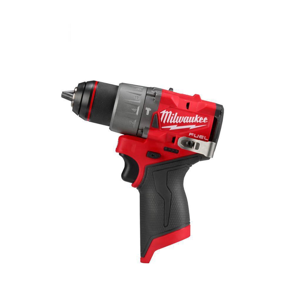 MW M12 FUEL 12V Lithium-Ion Brushless Cordless 12 in. Hammer Drill (Tool-Only) 3404-20