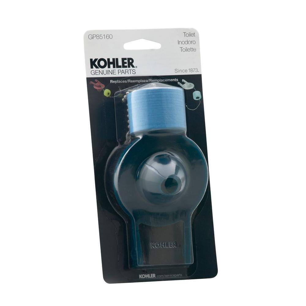 KOHLER 2 in. Blue Toilet Flapper with Float Used in Various 2-Piece Toilets GP85160