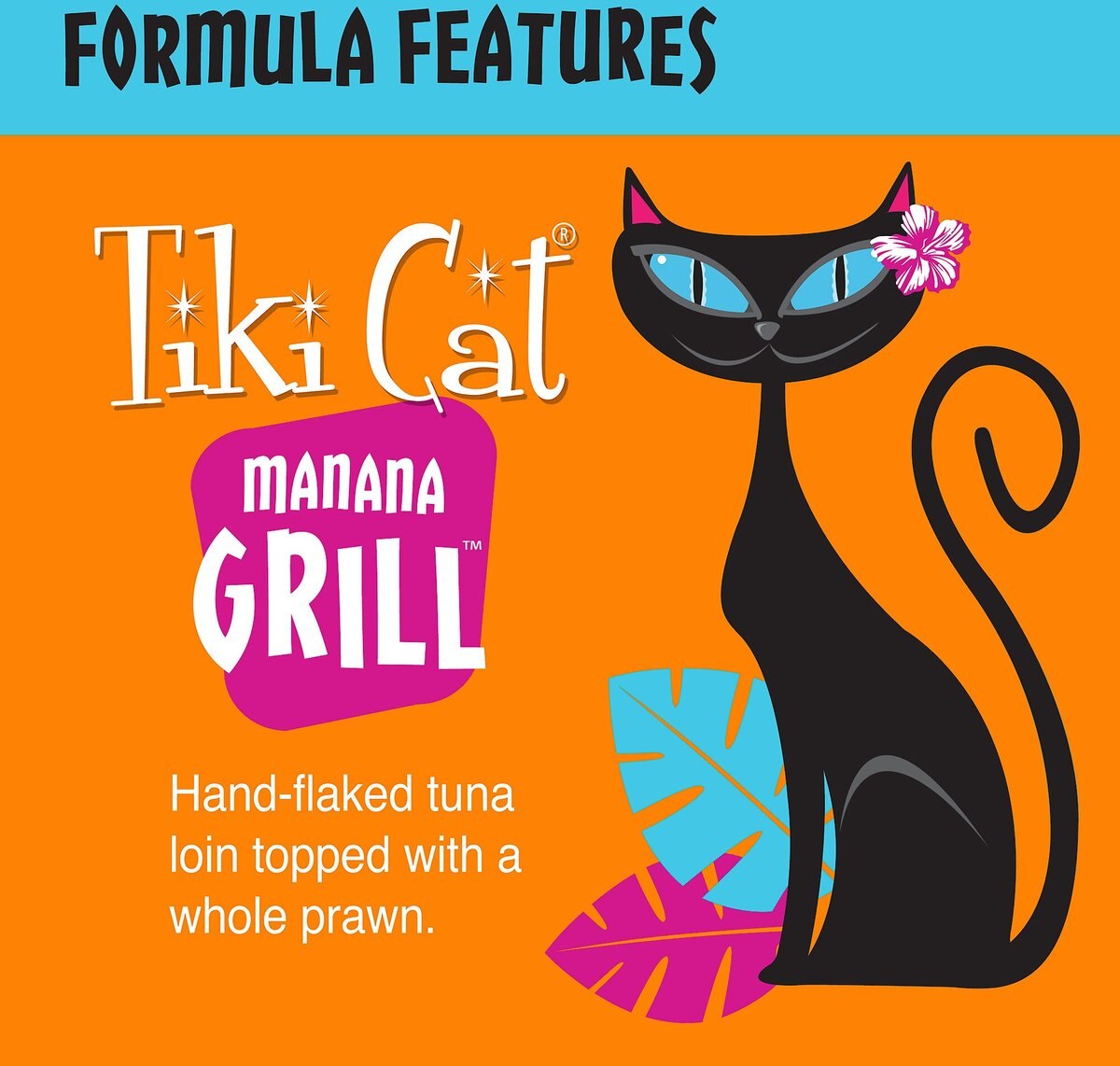 Tiki Cat Manana Grill Ahi Tuna with Prawns in Tuna Consomme Grain-Free Canned Cat Food