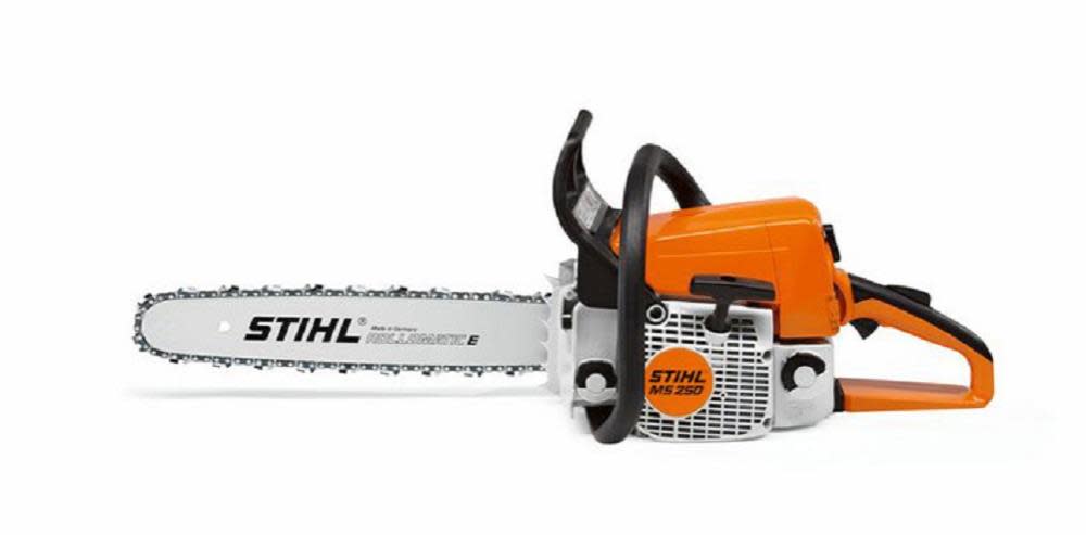 MS 250 High Performance Compact Chainsaw， 45.4cc with .325 0.63 Bar/Chain ; 18 In ;