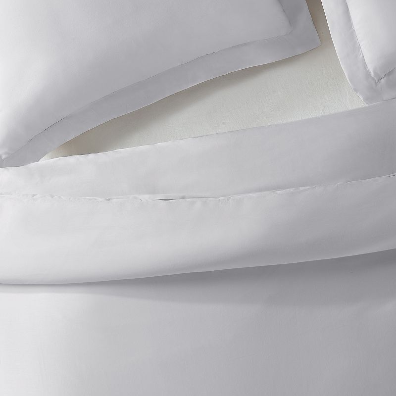 Serta X Comfort Solid 500 Thread Count Duvet Cover Set with Shams