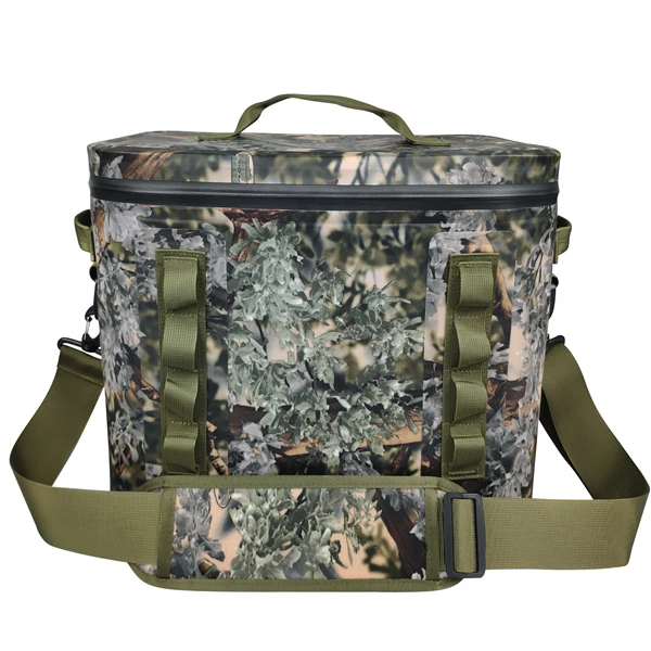 Leak proof Camouflage cooler lunch box waterproof thermal insulated Camping Coolers bag