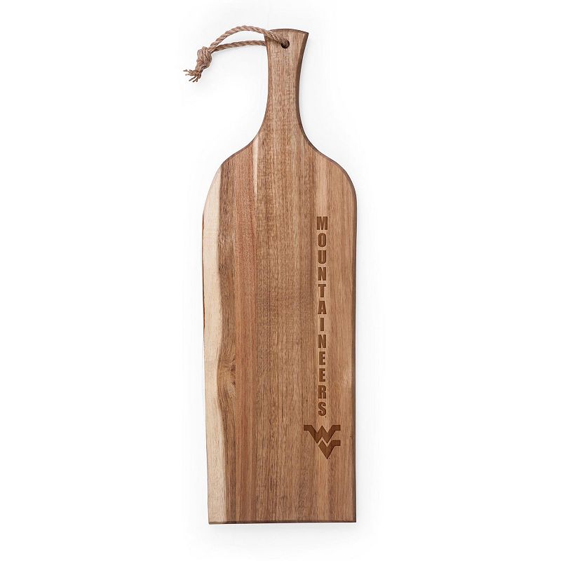 Picnic Time West Virginia Mountaineers Artisan Acacia Serving Plank