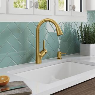 KOHLER Setra Single-Handle Touchless Pull-Down Sprayer Kitchen Faucet in Vibrant Stainless K-R22898-SD-VS