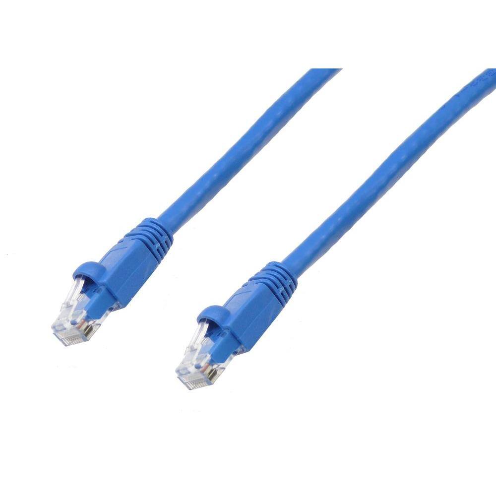 NTW 15 ft. Cat6a Snagless Unshielded (UTP) Network Patch Cable Blue 345-U6A-015BL