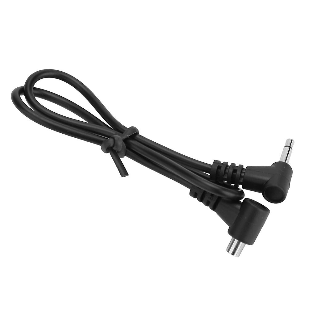 12-inch/30cm Lightweight Flash Pc Sync Cord 2.5mm Plug To Male Pc Sync Cable