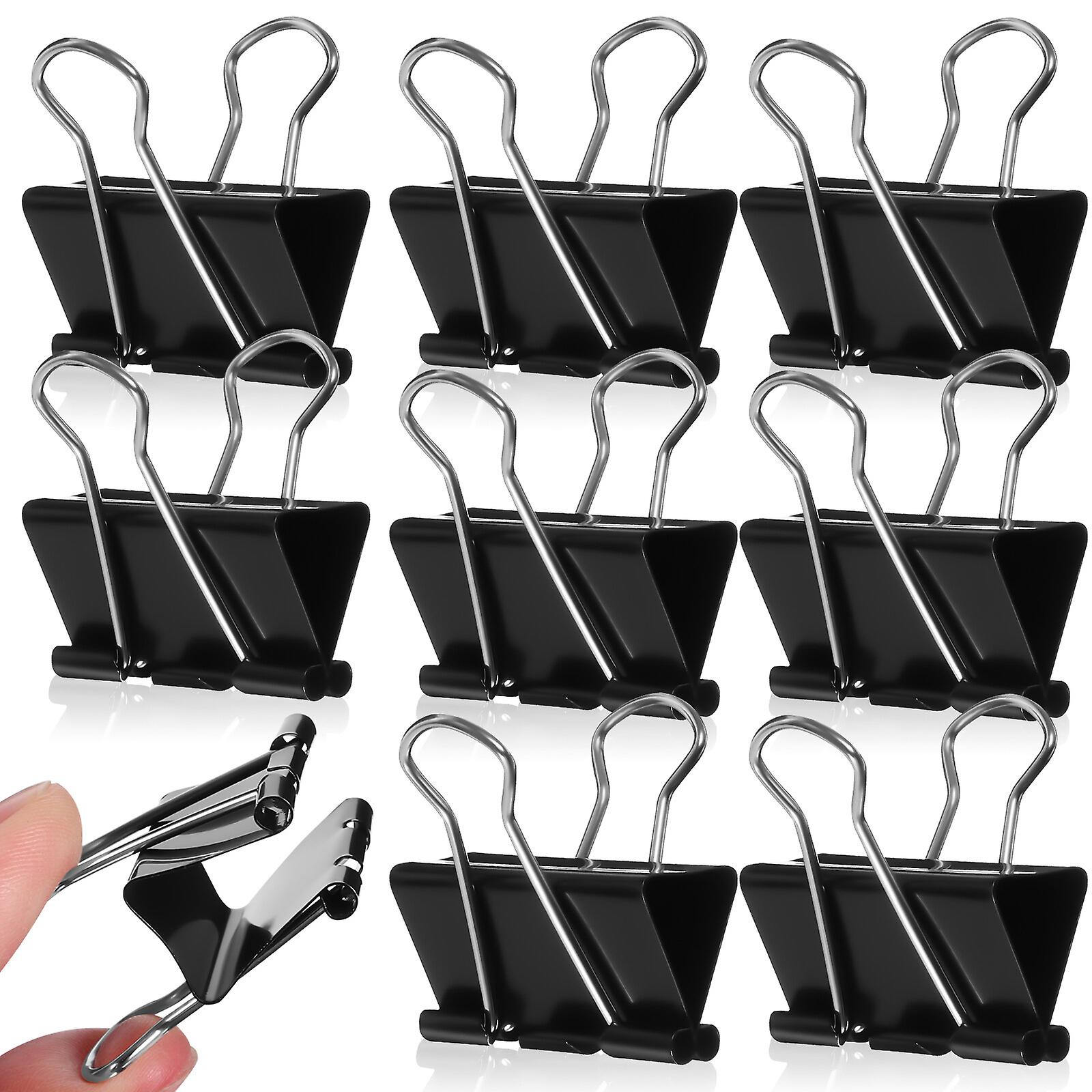 48pcs Binder Clips Small Bills Clips Binder Clips Metal Binder Clips Bill Storage Clips File Clips