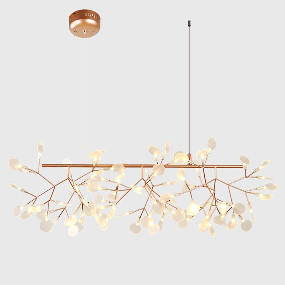 Rose Gold Firefly LED Chandelier