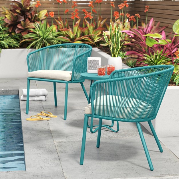 Fisher 3pc Deep Seating Patio Chat Set