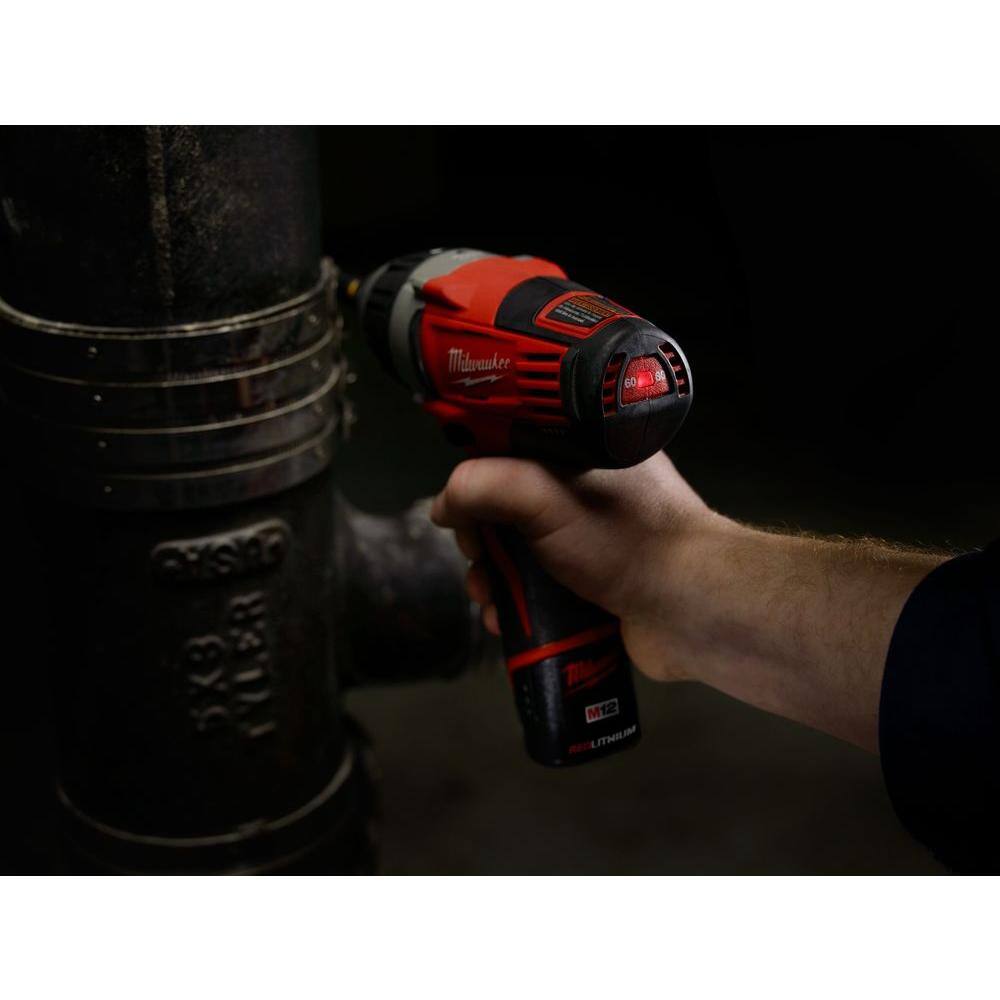 MW M12 12V Lithium-Ion Cordless 14 in. No-Hub Coupling Driver (Tool-Only) 2455-20