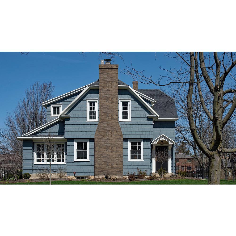 Silvermine Stone 6 in. x 24 in. Stone Veneer Ledgestone Flat Panel Monument Valley (Box of 8) MV-BL-XX-FL