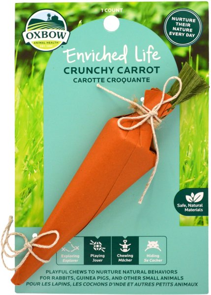 Oxbow Enriched Life Crunchy Carrot Small Animal Toy