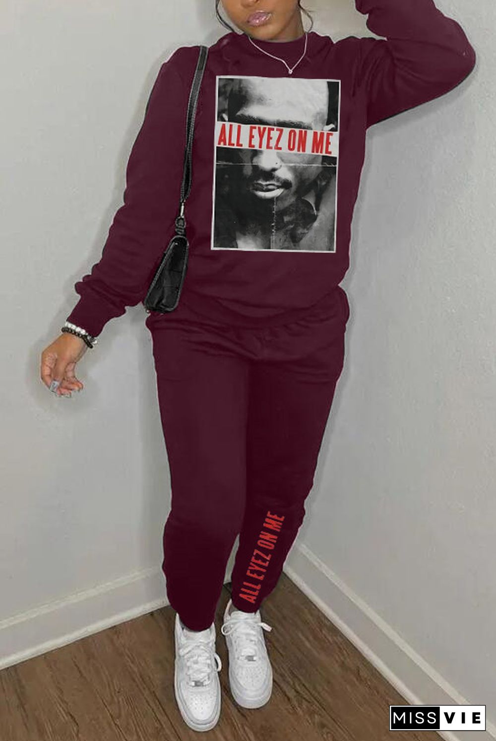 Hip Hop Street Loose Sweatshirt and Pants Sweatsuits