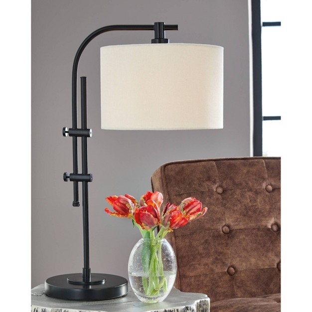 Baronvale Metal Accent Lamp Black Signature Design By Ashley