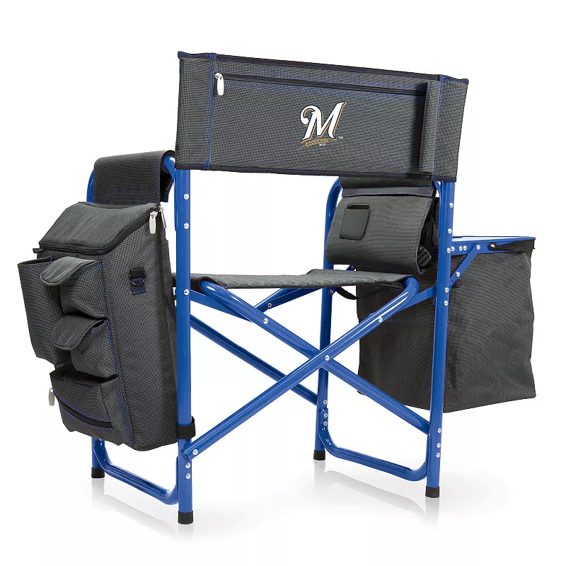 Picnic Time MW Brewers Fusion Backpack Chair with Cooler