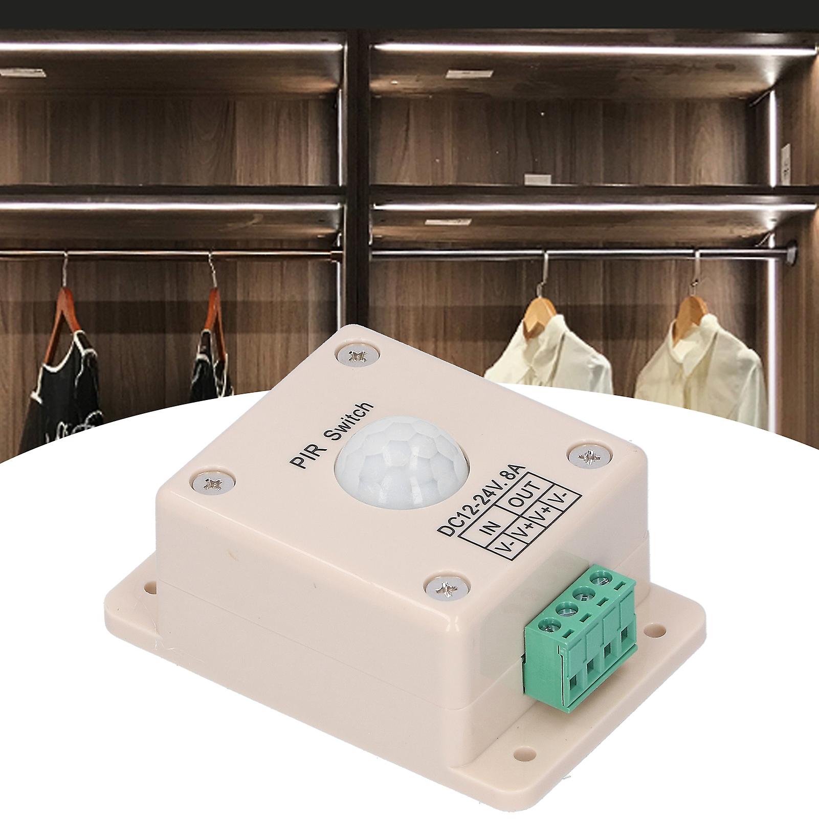 Infrared Human Body Sensor Dc12-24v Led Lamp Controller Automatic Pir Inductive Switch