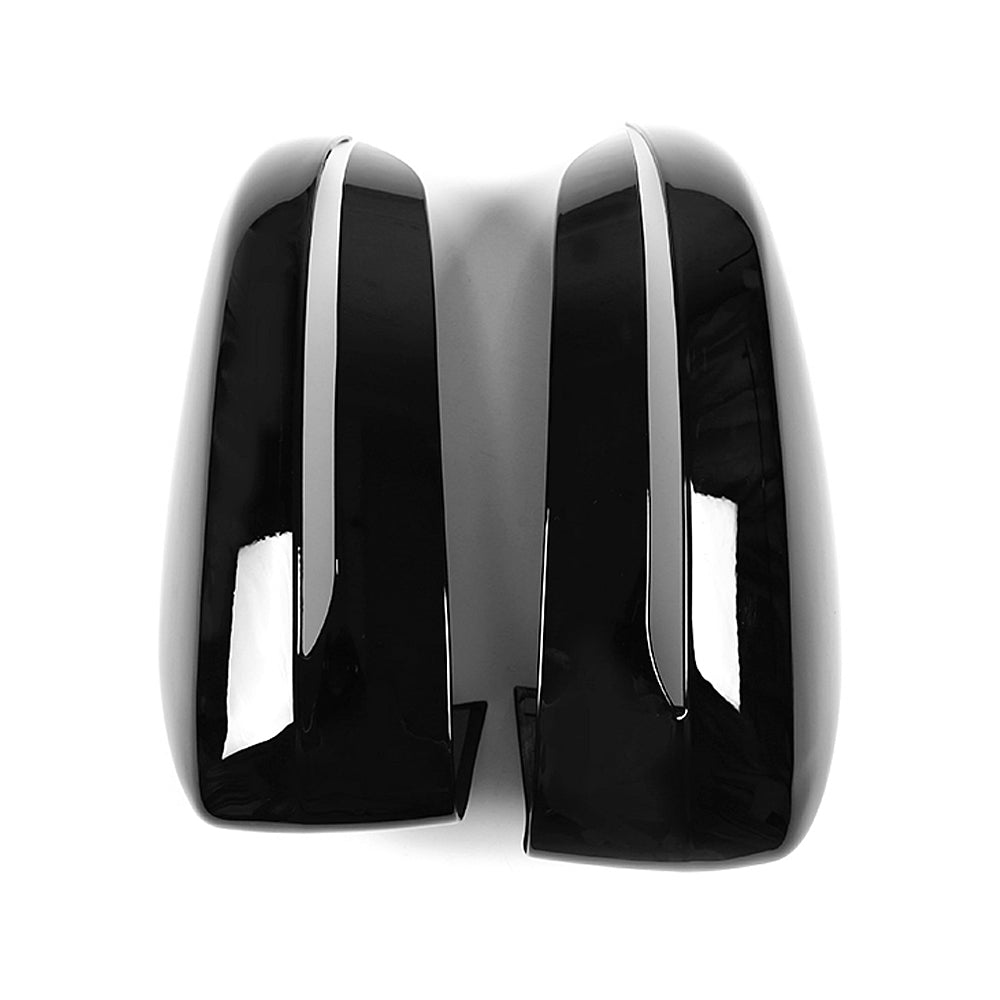 Ikon Motorsports Compatible with 19-22 BMW G20 3 Series Side Mirror Cover Replacement 2PC - Gloss Black